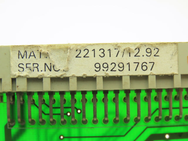 Siemens PCB417-2B/12.92 Rofin-Sinar Control Card 221317/12.92