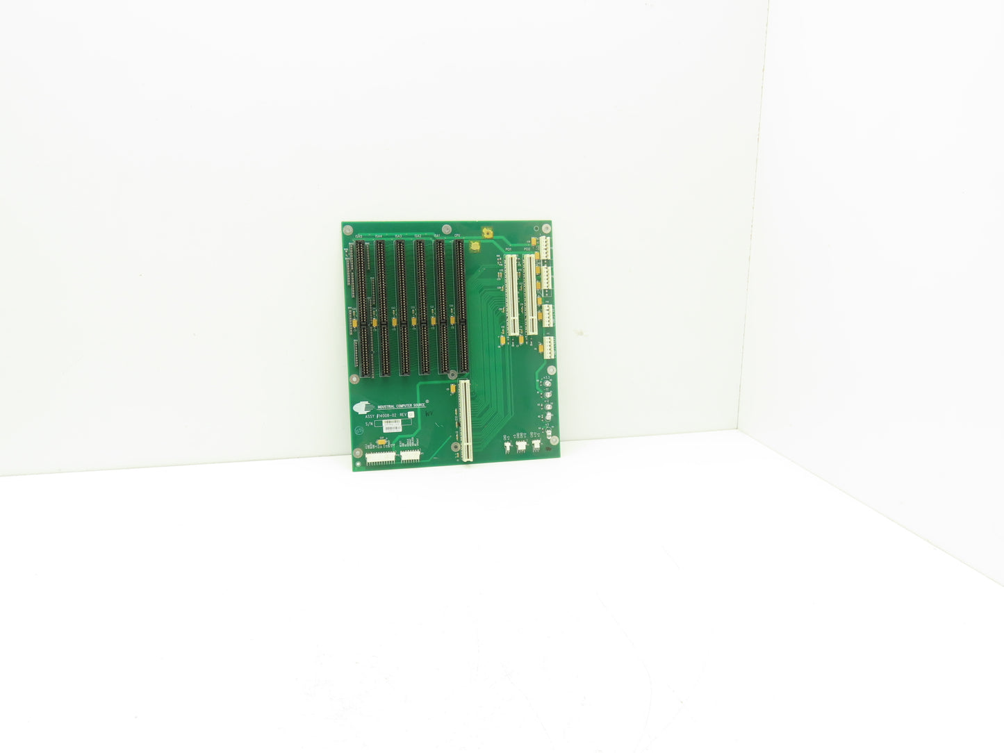 Industrial Computer Source 14008-02 Backplane Rev D 2 PCI 5 ISA Slots