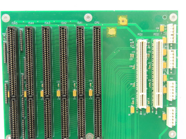 Industrial Computer Source 14008-02 Backplane Rev D 2 PCI 5 ISA Slots