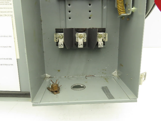 Westinghouse JHFN361 Safety Disconnect Switch 30A 600VAC
