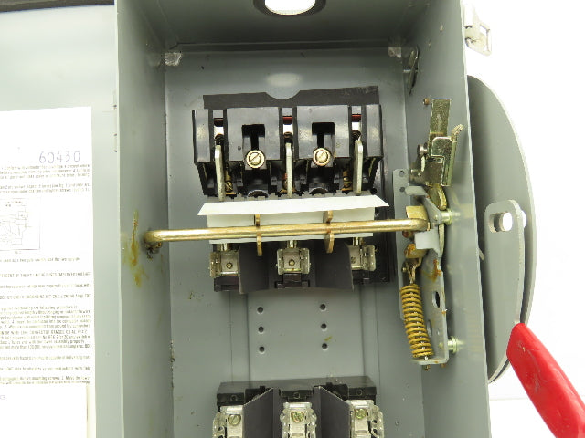 Westinghouse JHFN361 Safety Disconnect Switch 30A 600VAC