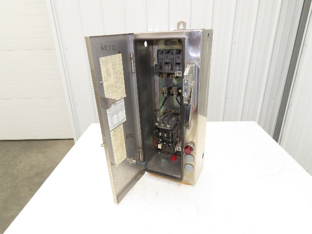 Allen Bradley 512-BCA-25 Combination Motor Starter 30A Disconnect 600V 3Ph 10Hp