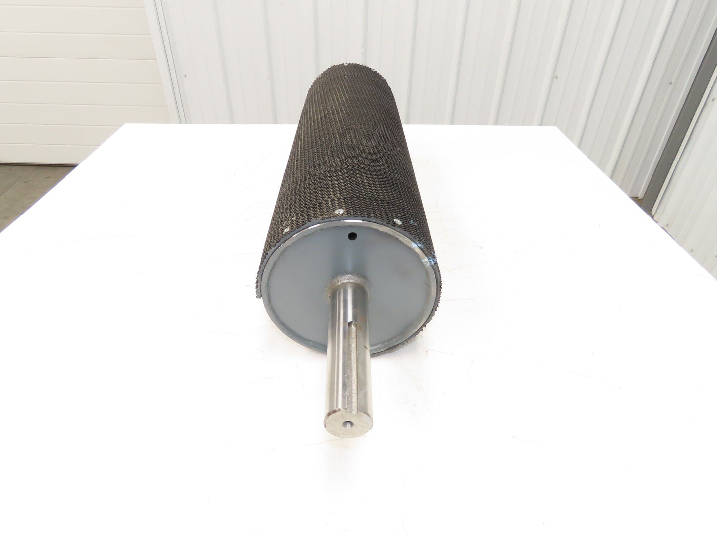 Intelligrated 28" Conveyor Grip Top Drive Pulley 8" Dia 26.75"W 1-11/16" Shaft