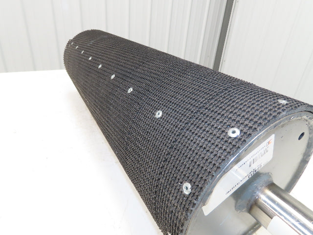 Intelligrated 28" Conveyor Grip Top Drive Pulley 8" Dia 26.75"W 1-11/16" Shaft