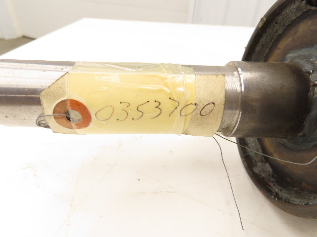 Intelligrated 0353700 Conveyor Crowned Tail Pulley 4" Dia 26"W 1-3/16" Shaft