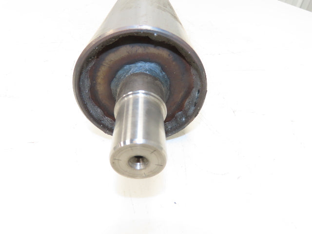 Intelligrated 0353700 Conveyor Crowned Tail Pulley 4" Dia 26"W 1-3/16" Shaft