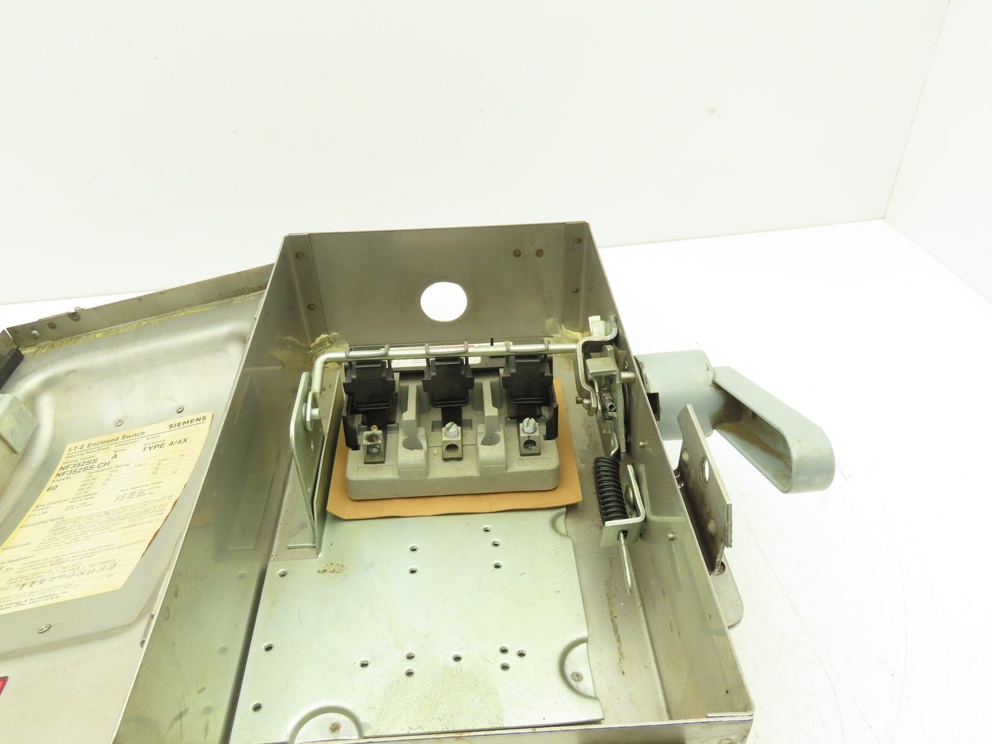 Siemens NF352SS-CH Safety Switch Disconnect Non Fused Stainless Steel 600V 60A
