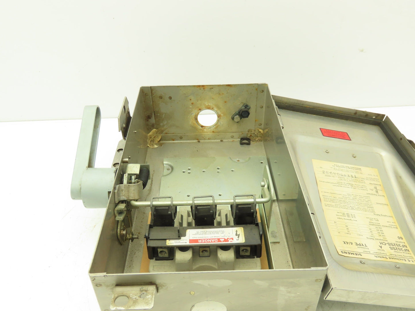 Siemens NF352SS-CH Safety Switch Disconnect Non Fused Stainless Steel 600V 60A