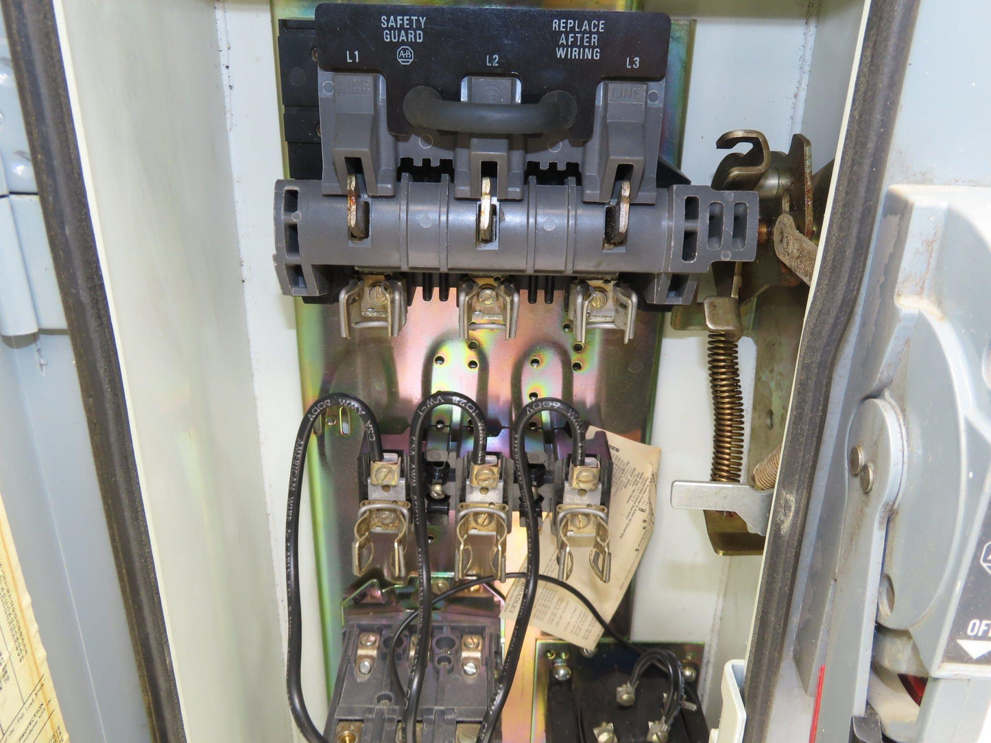 Allen Bradley 512-BJB-6-25 Combination Starter NEMA Size 1 Fusible 10HP 600V 3ph