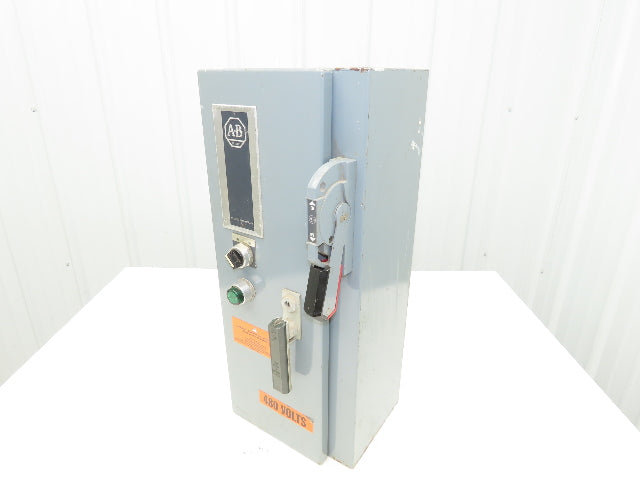 Allen Bradley 512-BJB-6-25 Combination Starter NEMA Size 1 Fusible 10HP 600V 3ph