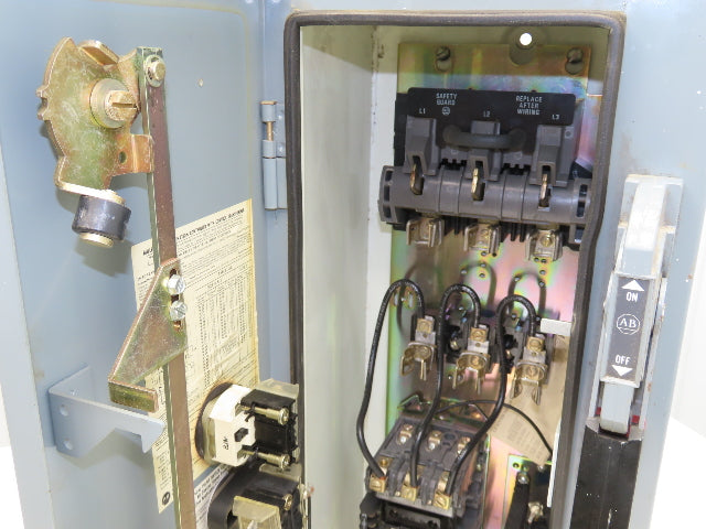 Allen Bradley 512-BJB-6-25 Combination Starter NEMA Size 1 Fusible 10HP 600V 3ph