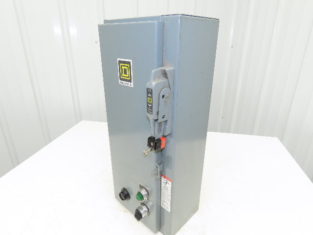 Square D Combination Motor Starter Non Fusible 10HP 600V 3ph 120V Coil