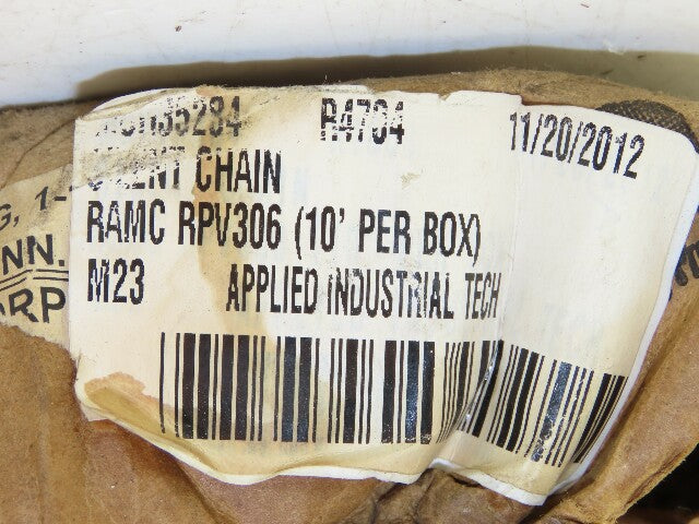 Ramsey RPV306 Silent Chain 3/8" Pitch 320 Pitches 10' Long