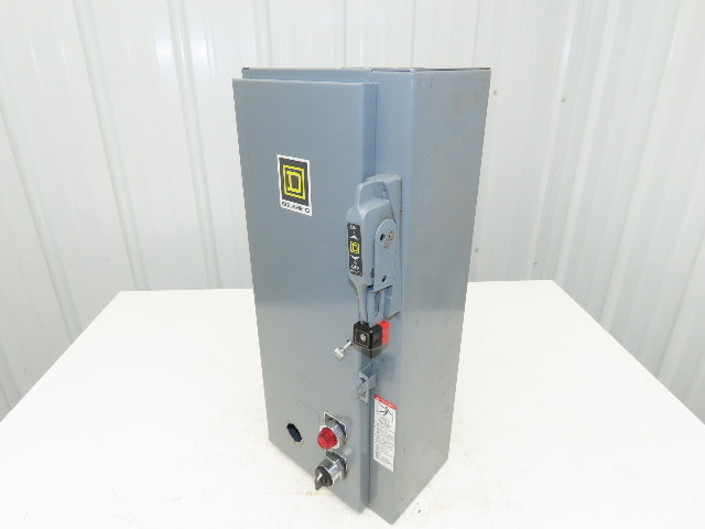 Square D Combination Motor Starter Enclosure Only
