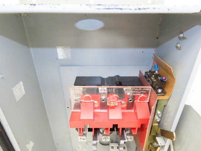 Cutler Hammer Eaton DH363UDKW Safety Disconnect Switch 100A 600V 3Ph Non Fused