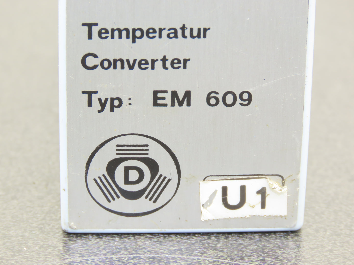 Max Dätwyler EM609 Temperature Converter 11-Pin Relay
