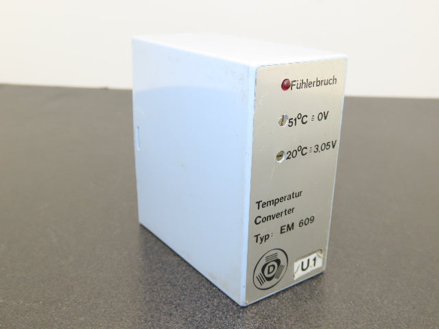 Max Dätwyler EM609 Temperature Converter 11-Pin Relay