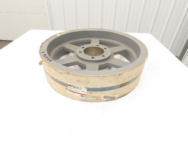 Gates QD5C20.0 5-Groove Pulley Sheave 5C V-Belt QD F Bushed 1230rpm 20.4" OD