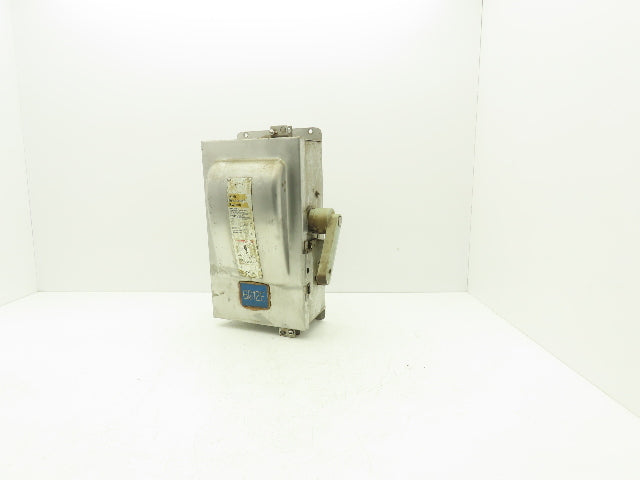 Siemens F321SSR-CH Safety Switch Disconnect Fused Stainless Steel 30A 240VAC