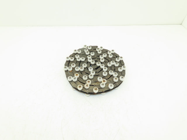 Tsubaki RF2040S-1LPSR-T-CP Chain Outboard Rollers 10' Long 1" Double Pitch *PICS