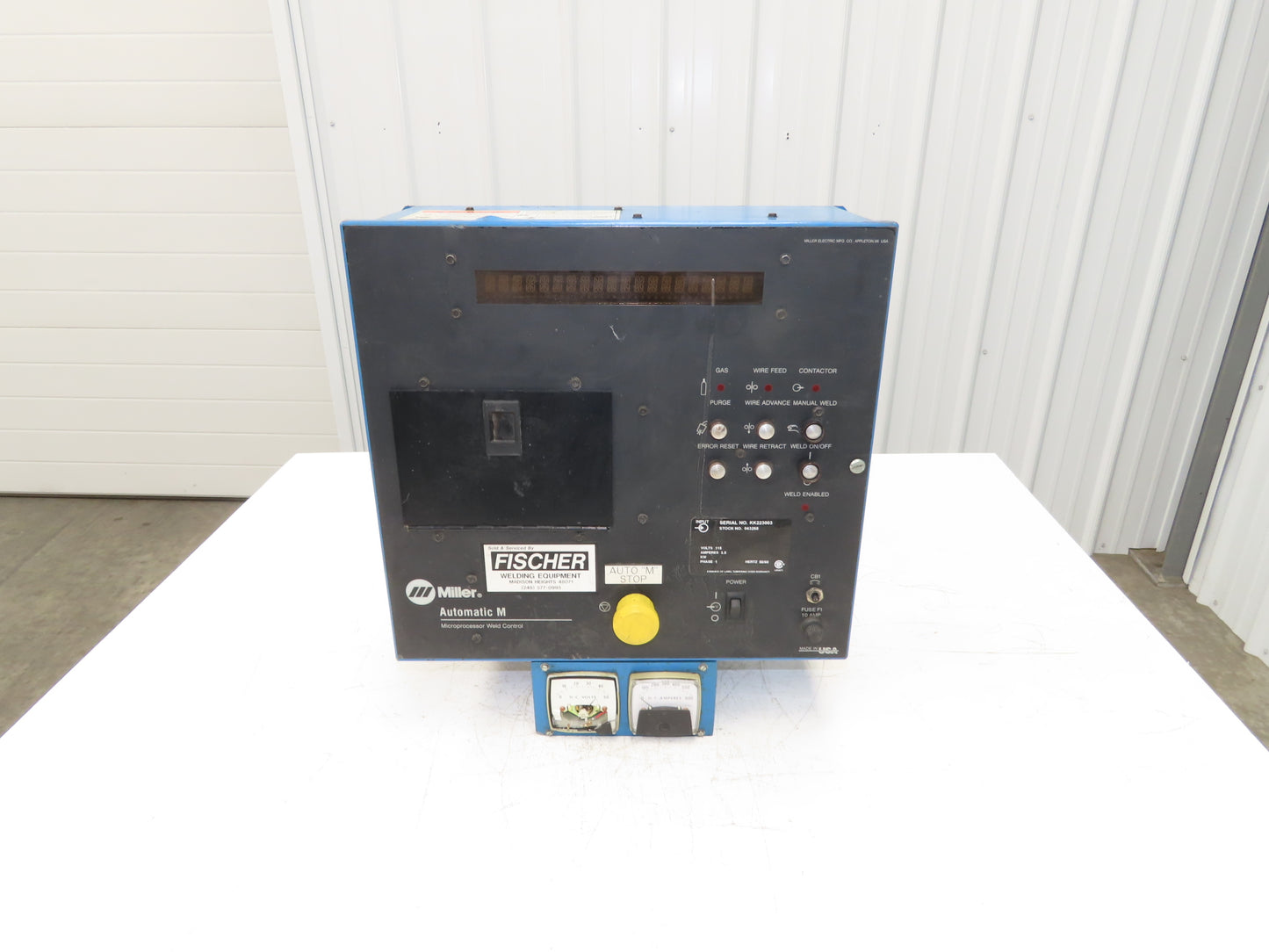 Miller 043268 Automatic M Welding Microprocessor Weld Control