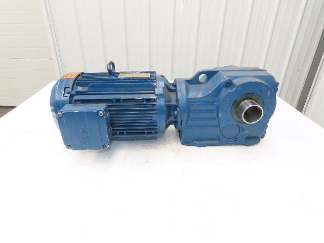 Sew Eurodrive KT67/T DRN100L4/DH Gearmotor 13.22 Ratio 133rpm 5Hp 230/460V 3PH