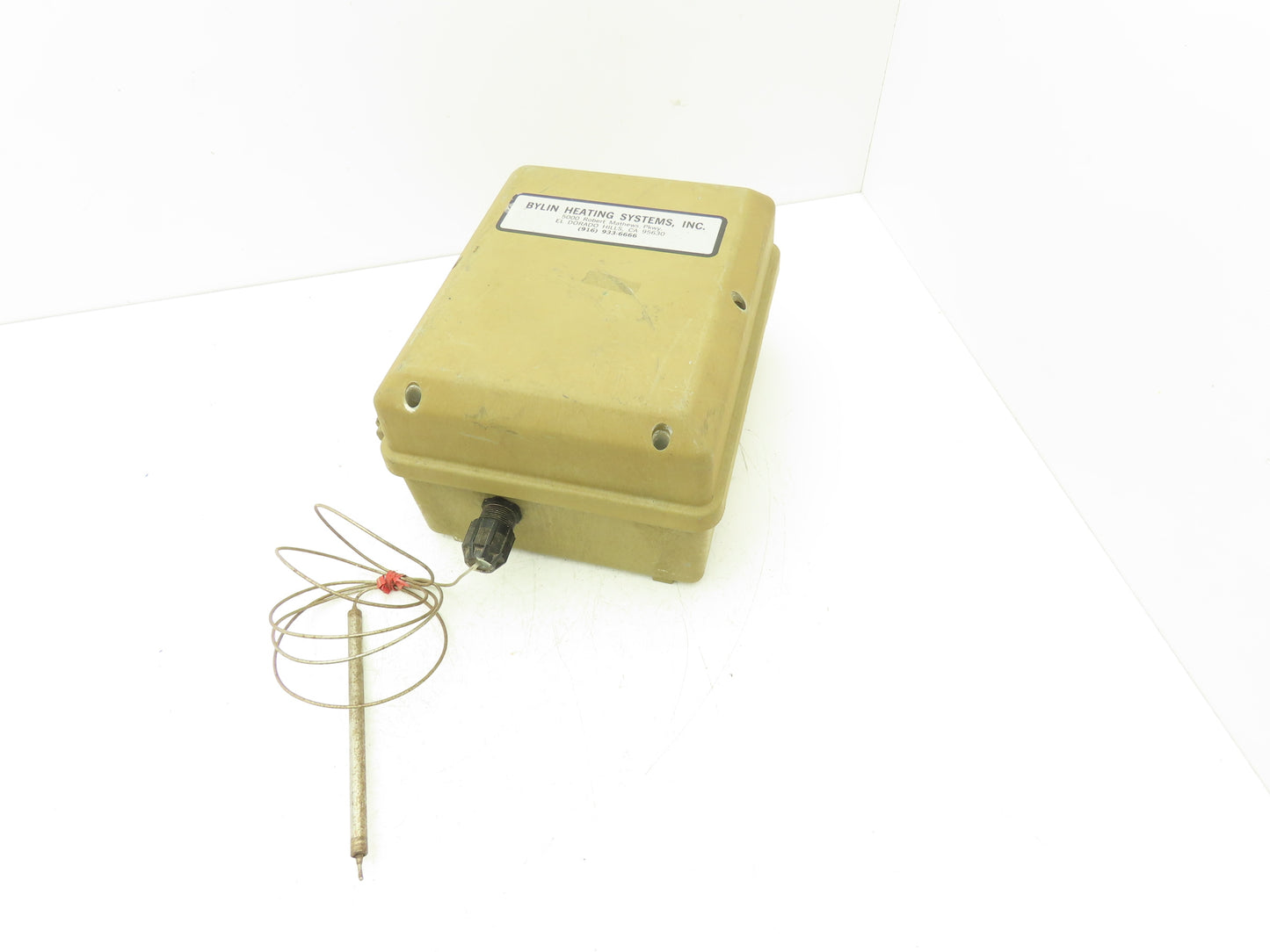 United Electric Controls Co E55S Temperature Controller Relay Unit W/Temp Probe