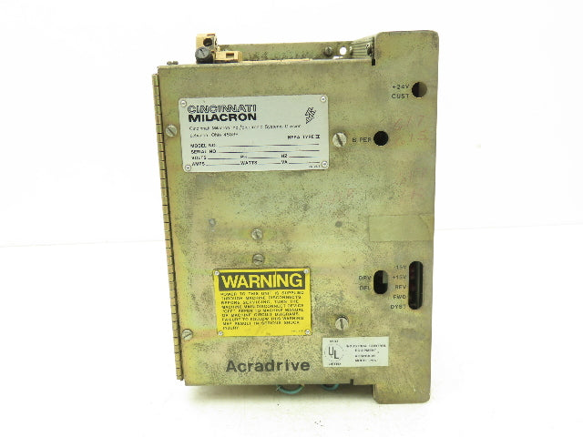 Cincinnati Milacron P-55 Acradrive AC Drive 240V 1PH