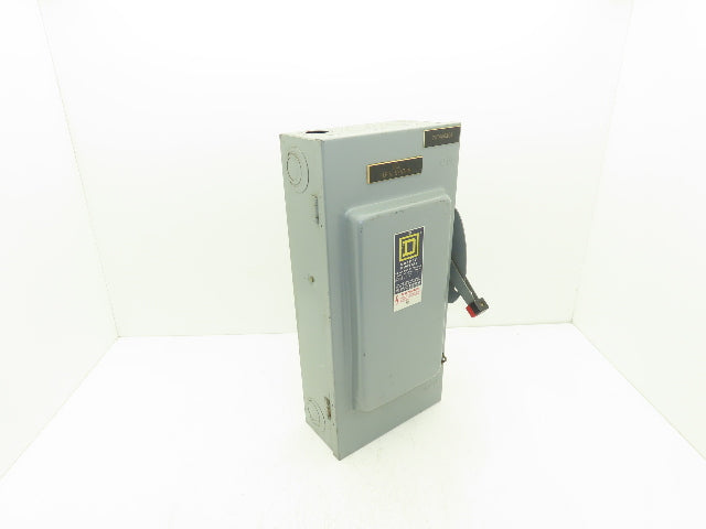 Square D H-223 Safety Disconnect Switch 100A 250VAC Fused 20HP