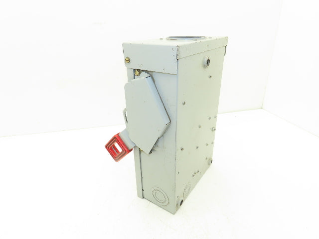General Electric TH3361R Model 7 GE Safety Disconnect Switch 30A 600VAC Fused