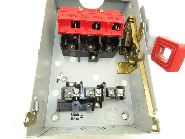 General Electric TH3361R Model 7 GE Safety Disconnect Switch 30A 600VAC Fused