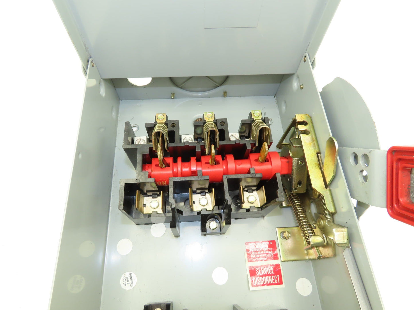 General Electric TH3361R Model 10 GE Safety Disconnect Switch 30A 600VAC Fused