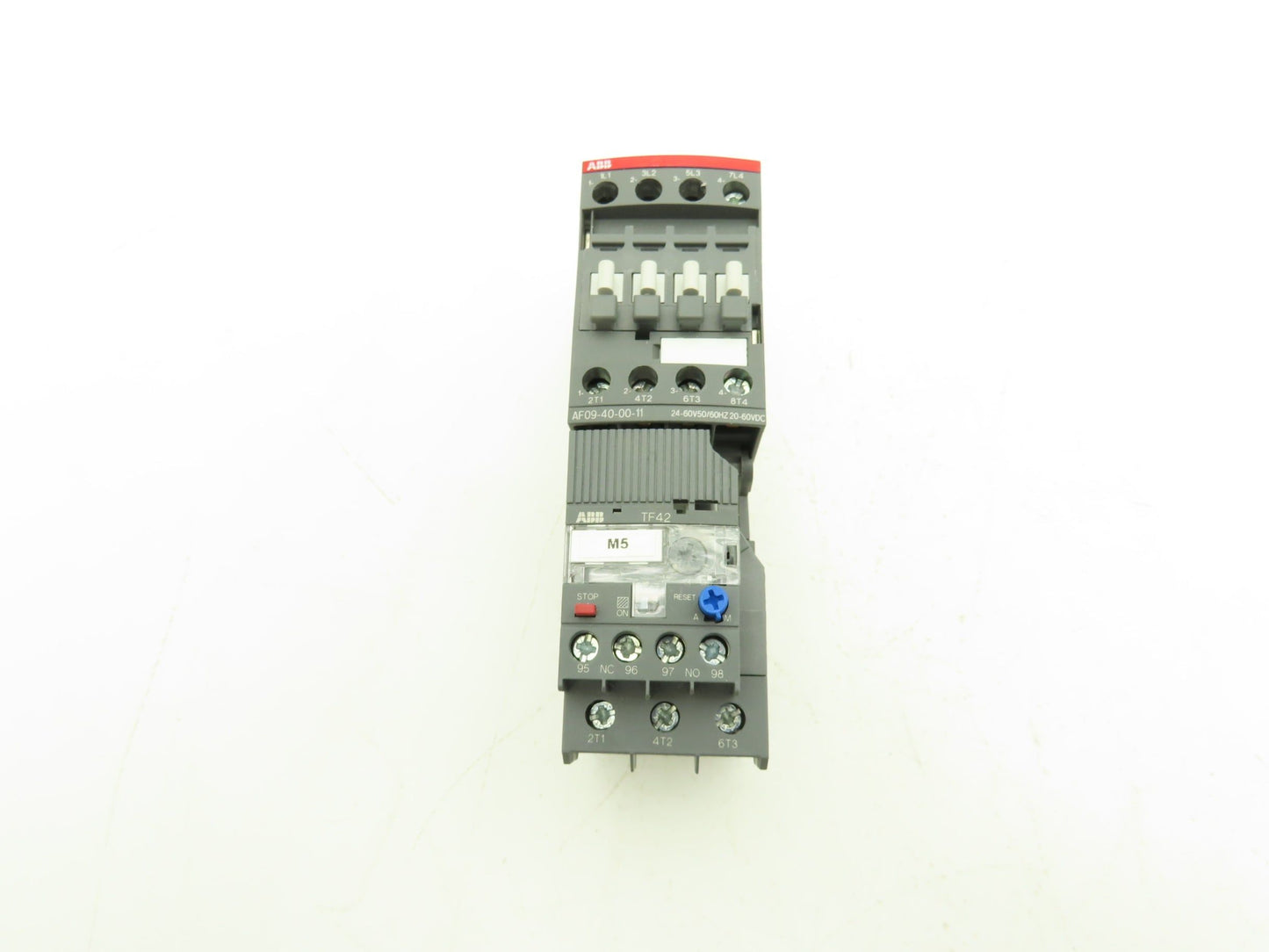 ABB AF09-40-00-11|TF42 Contactor 600V W/Thermal Overload Relay Screw Term
