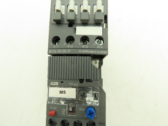 ABB AF09-40-00-11|TF42 Contactor 600V W/Thermal Overload Relay Screw Term