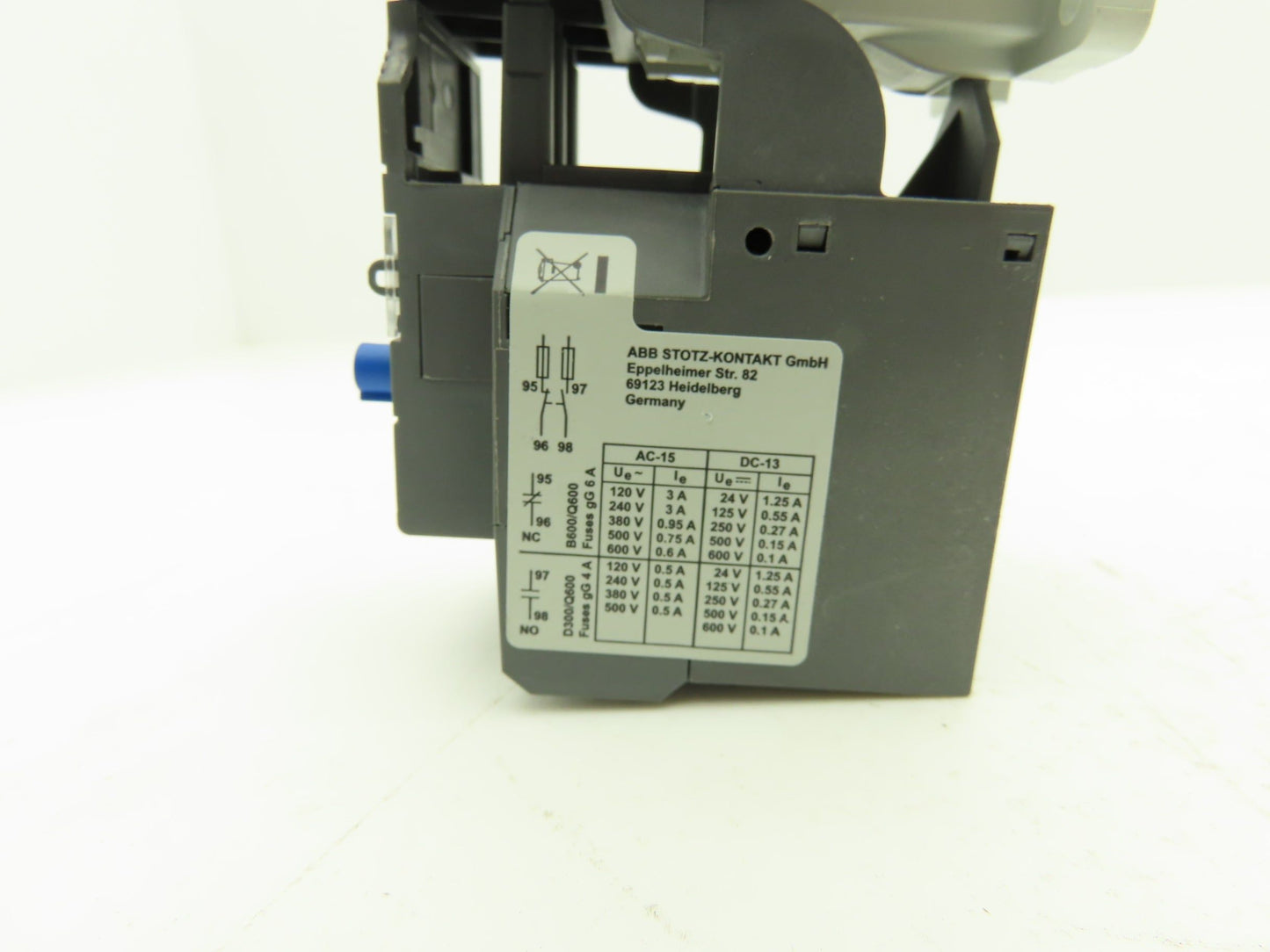 ABB AF09-40-00-11|TF42 Contactor 600V W/Thermal Overload Relay Screw Term