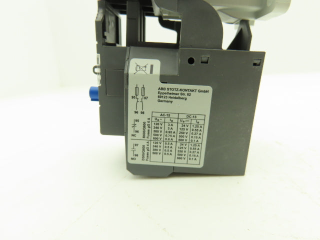 ABB AF09-40-00-11|TF42 Contactor 600V W/Thermal Overload Relay Screw Term