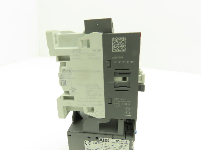 ABB AF09-40-00-11|TF42 Contactor 600V W/Thermal Overload Relay Screw Term