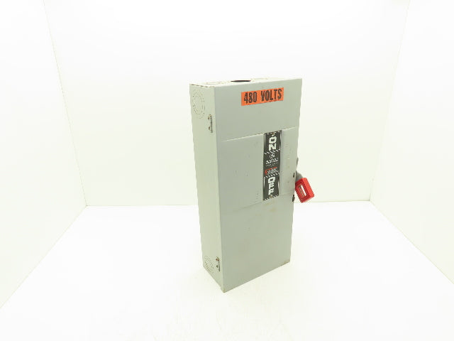 General Electric TH3362 Model 7 GE Safety Disconnect Switch 60A 600VAC