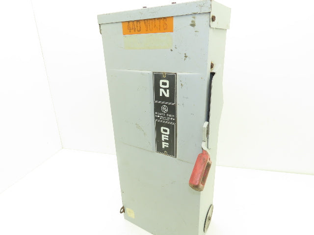 General Electric TH3362R Model 7 GE Safety Disconnect Switch 60A 600VAC