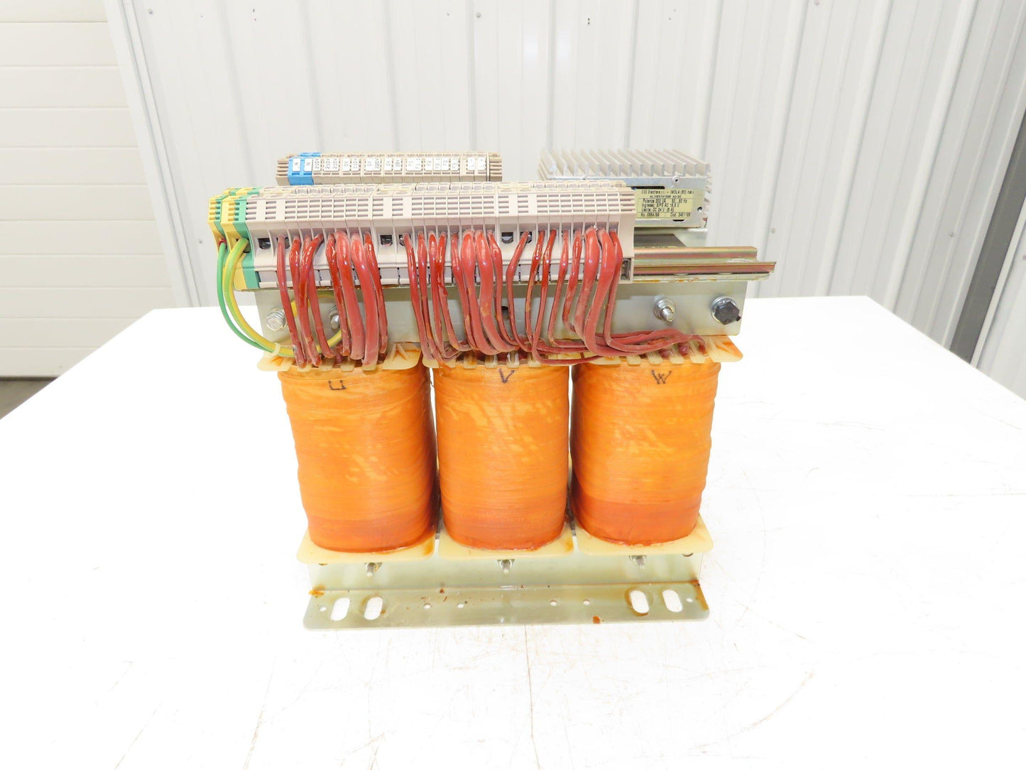 CEE Electra 0055/2000 Power Transformer 208-610VAC 3ph Primary Multi-Tap AC/DC