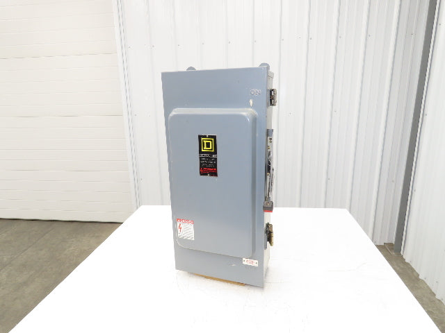 Square D H-324-AWK Fusible Safety Disconnect Switch 200A 240V 3Ph 60Hp