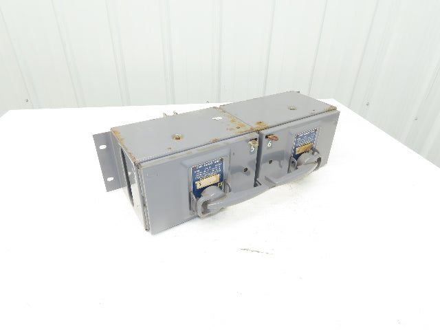 Square D QMB-3603-T Saflex Twin Fusible Panelboard Bus Switch 30/30A 3P 600VAC