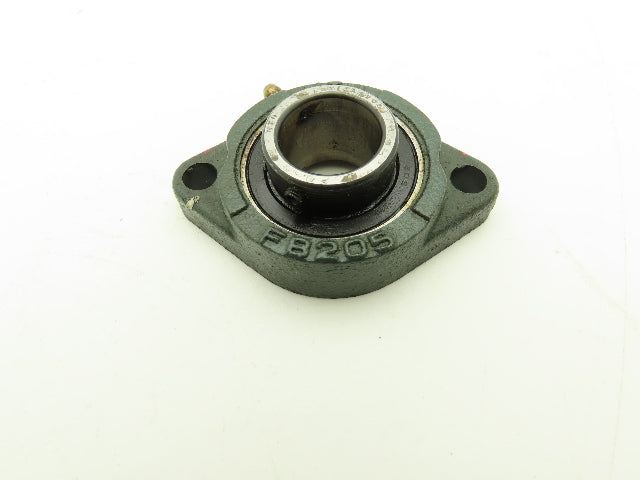 NTN FB205 2-Bolt Flange Block Bearing 25mm Bore Sealed