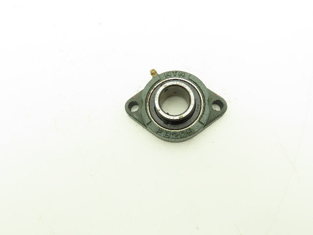 NTN FB205 2-Bolt Flange Block Bearing 25mm Bore Sealed