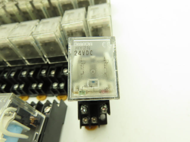 Omron MY2N Relay 24vdc 10A Lot of 43