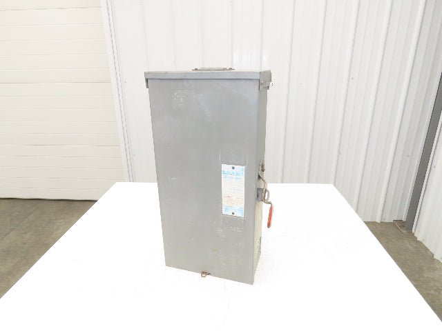 Challenger RGD323SN RGD323SN Safety Disconnect Switch 100A 240VAC Fused 30HP 3Ph