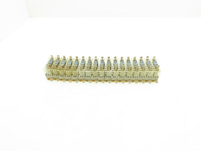 Omron G7SA-3A1B Relay W/Base 6A 30vdc 250vac 24v Coil Lot of 17