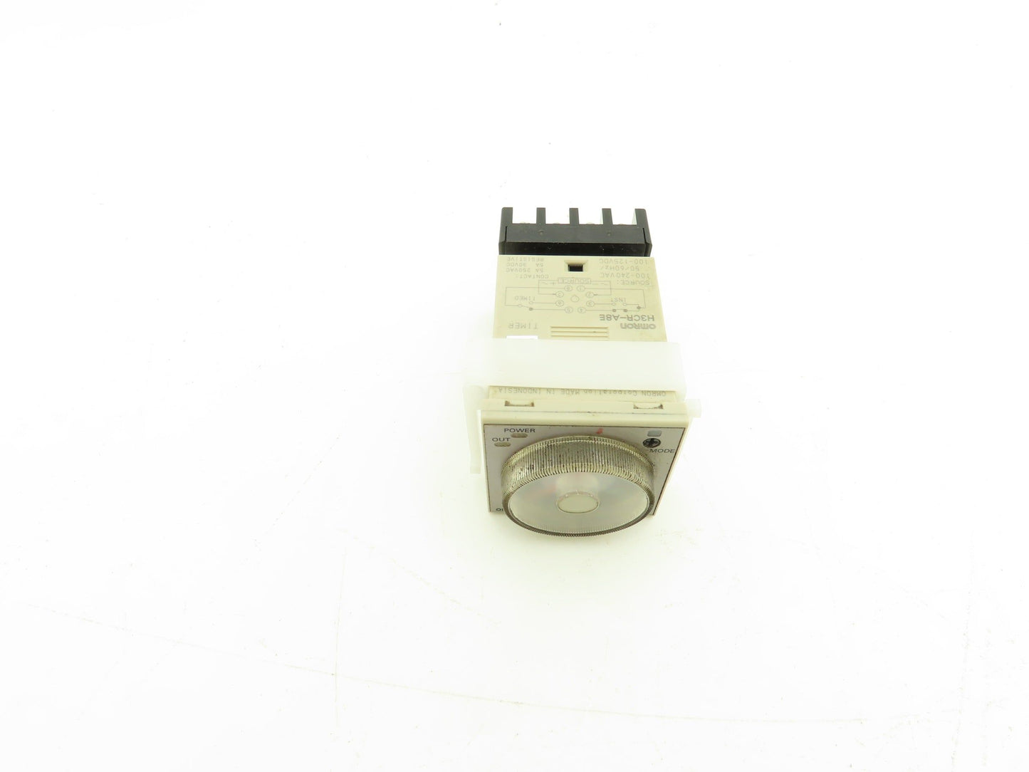 Omron H3CR-A8E Solid-State Timer Relay Socket 100-240V 1.2 Sec-300 Hours