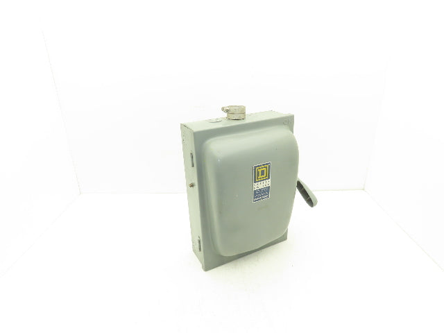 Square D H362-N Safety Disconnect Switch 60A 480VAC 30HP 3Ph Fused