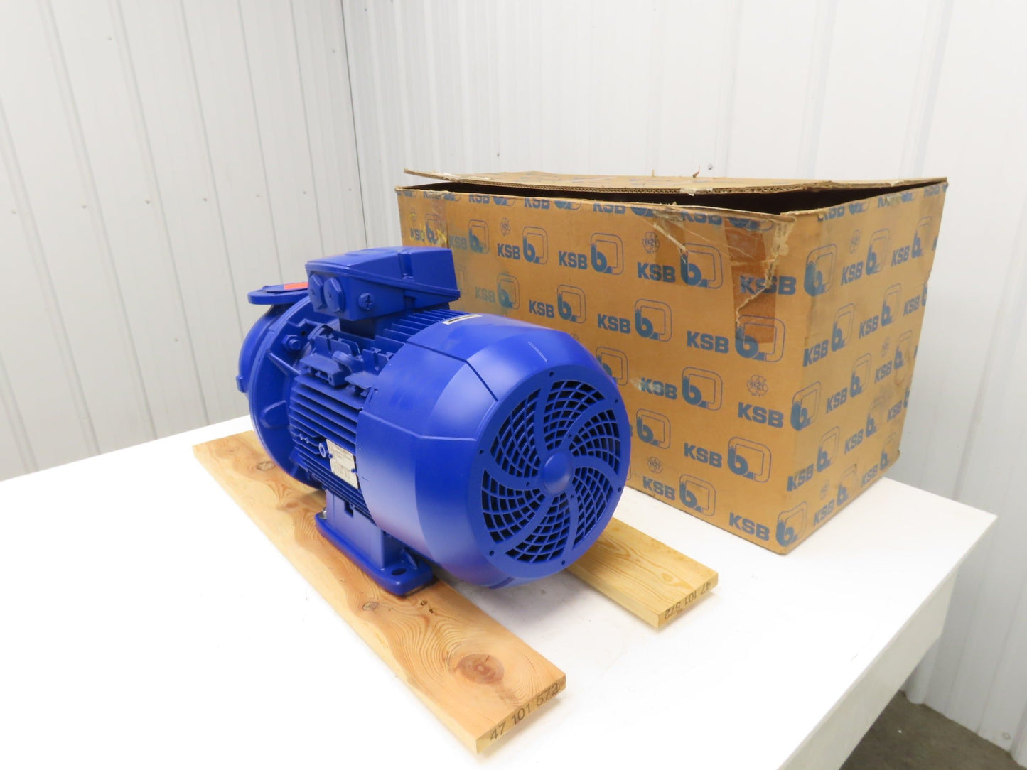 KSB ETB 065-050-125 GG AA11D201102 Etabloc Centrifugal Pump 80m³/h 12kw 460V 3PH